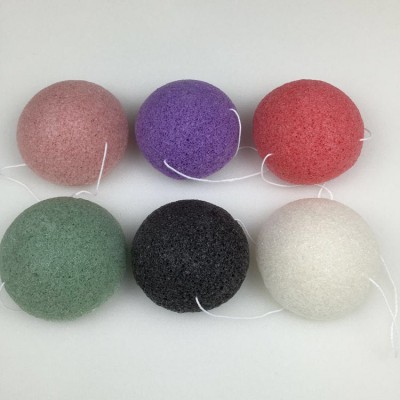 Organic Skincare Natural Exfoliating Konjac Sponge For Makeup Remover And Body