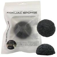 Bebevisa Eco Friendly Oganic Charcoal Konjac Sponge For Adult And Baby